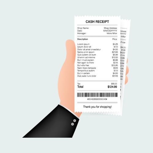 ksenoestrogeny w paragonach kasowych