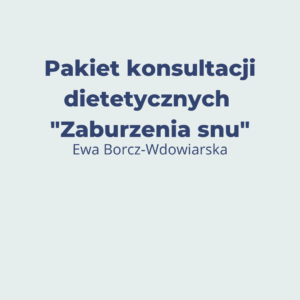 Zaburzenia snu