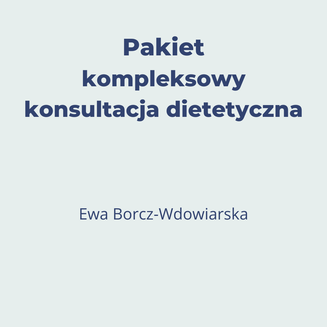 pakiet kompleksowy Pakiet kompleksowy